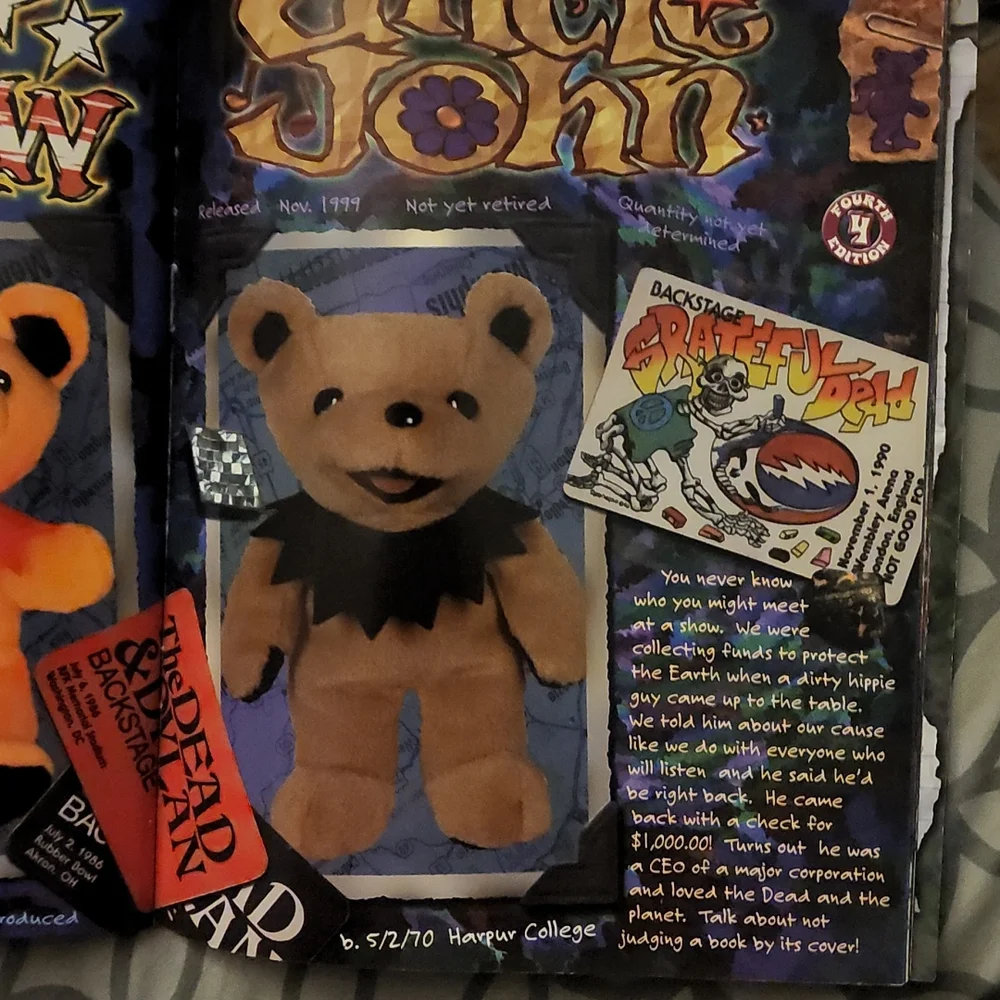 Uncle John Grateful Dead Bear Edition 4 - Picture 7 of 7